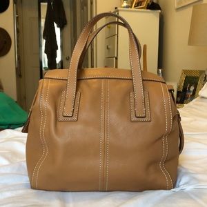 Fossil Tan Satchel